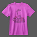 T-shirt Κεφάλι φούξια