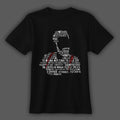 T-shirt Κεφάλι μαύρο